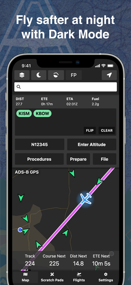 Aviator Assistant Device Screen Shot