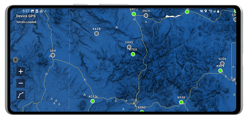 Weather radar preview images.