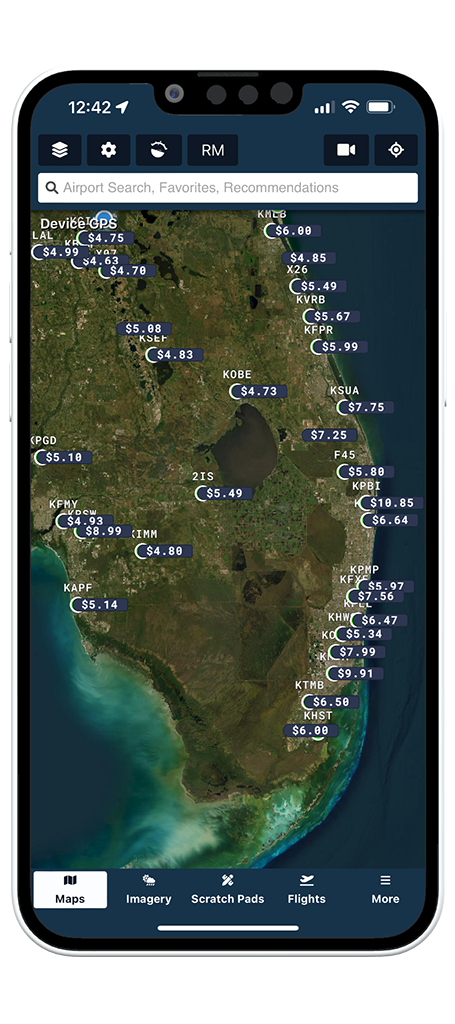 Weather radar preview images.