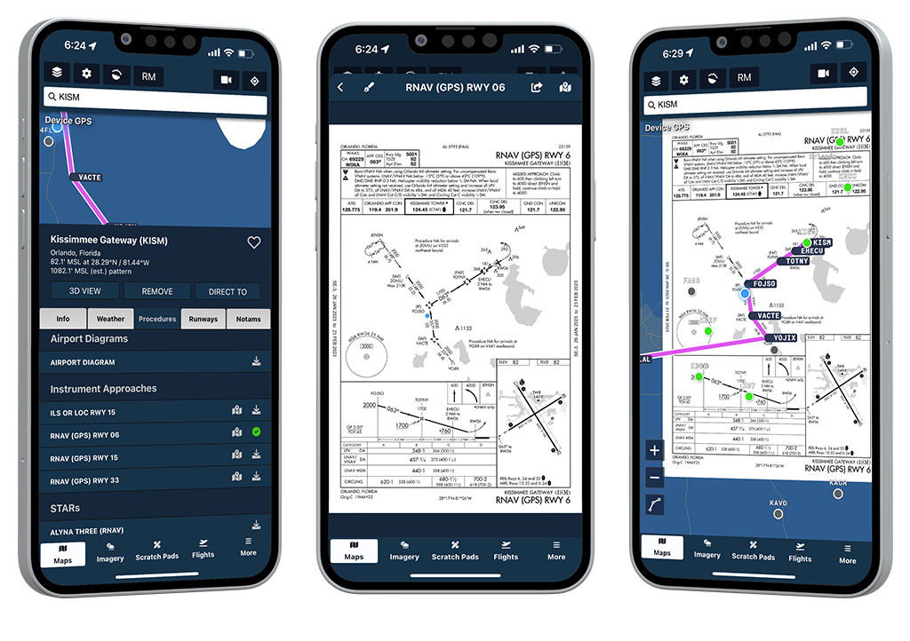 Weather radar preview images.