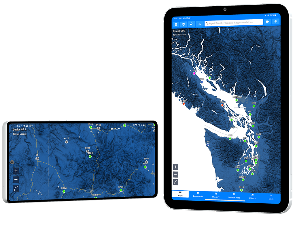 Weather radar preview images.