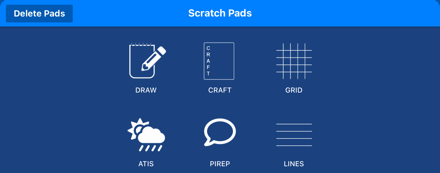 Image of scratch pad templates